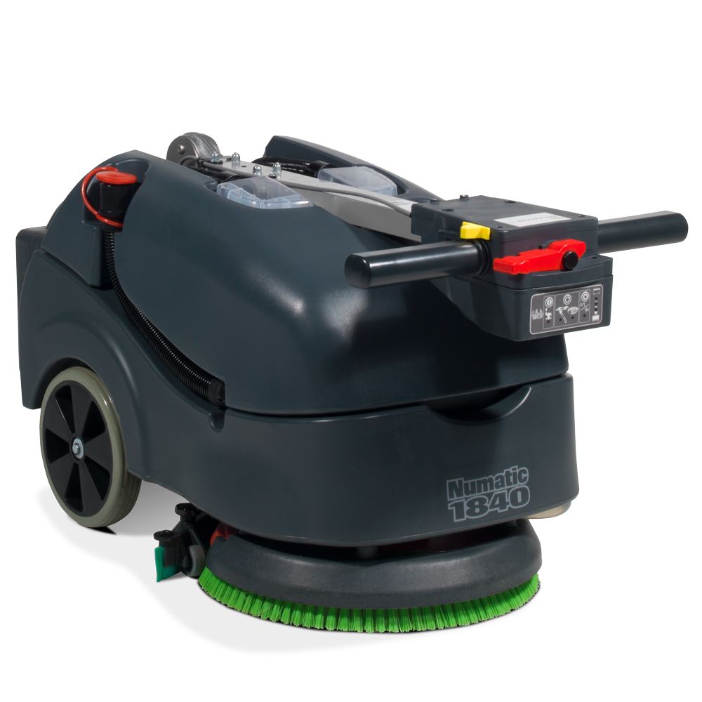 Numatic Twintec TTB1840G - Battery Scrubber Dryer With 1 Battery -  Walk behind scrubber dryer - Numatic