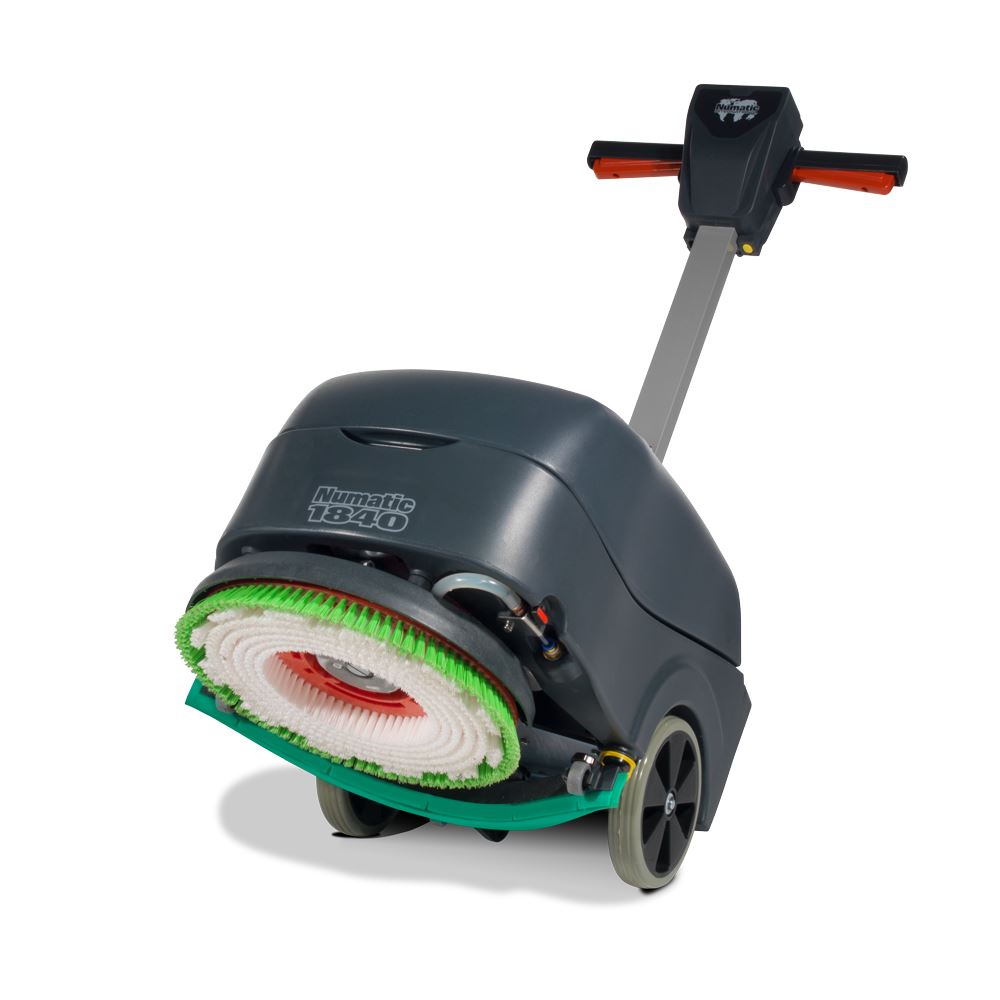 Numatic Twintec TTB1840G - Battery Scrubber Dryer With 2 Batteries -  Walk behind scrubber dryer - Numatic