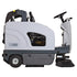 Nilfisk SW4000 LPG ride on floor sweeper - One touch sweeping