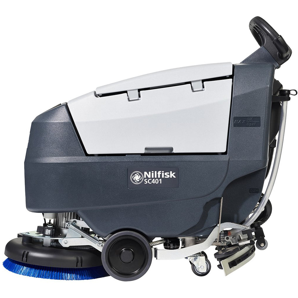 Nilfisk SC401 43B Battery Scrubber Dryer -  Walk behind scrubber dryer - Nilfisk Alto