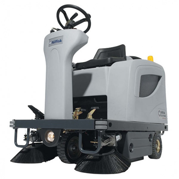 Nilfisk SR100S Battery Indoor and outdoor ride on floor sweeper -  Sweeper - Nilfisk Alto