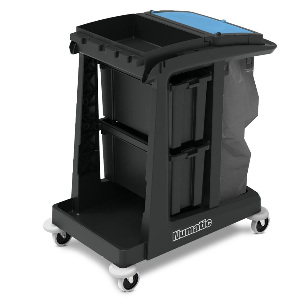 Numatic ECO-Matic EM2 Trolley - Slide Away Storage -  Mopping Systems and Trolleys - Numatic