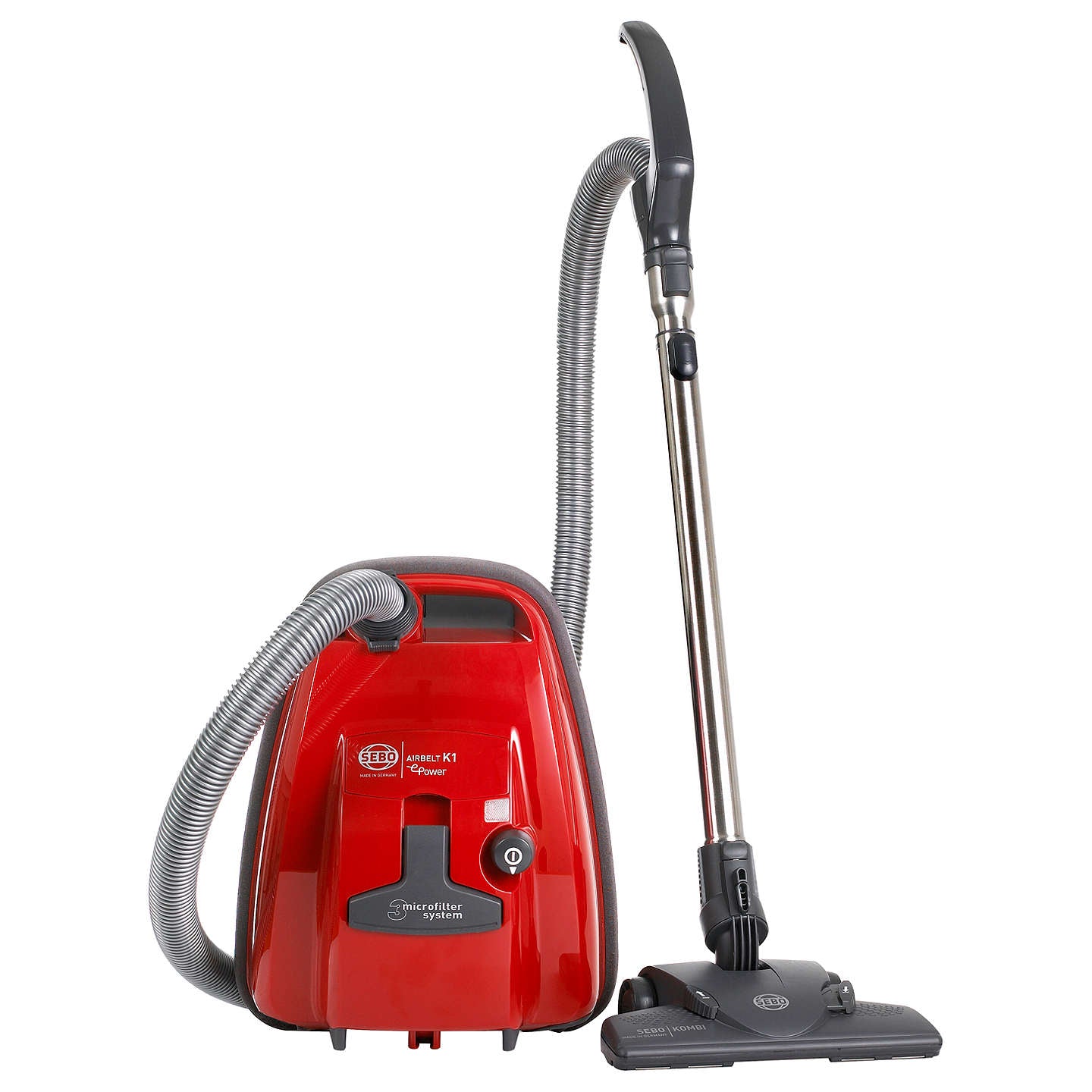 Sebo Airblet K1 ePower cylinder vacuum cleaner - red -  Cylinder Vacuum Cleaner - Sebo