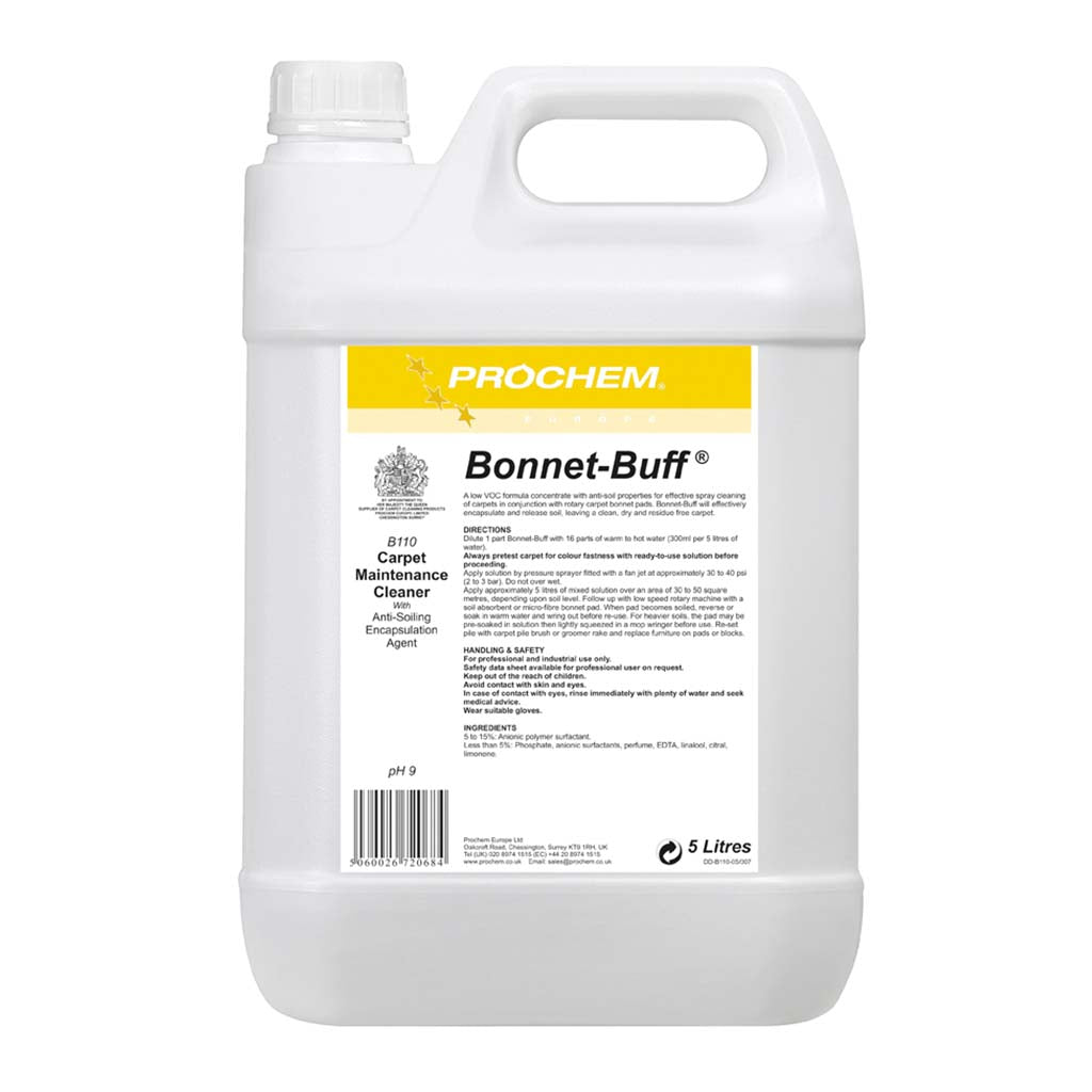 Prochem Bonnet Buff - Effective Cleaning In Conjunction With Rotary Bonnet Pads -  Chemical - Prochem