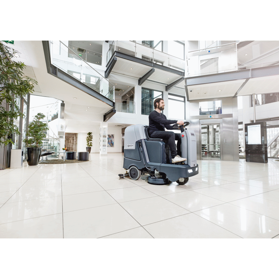 Nilfisk SC3500 Go Line Mid Sized Ride On Scrubber Dryer -  Ride on scrubber dryer - Nilfisk Alto