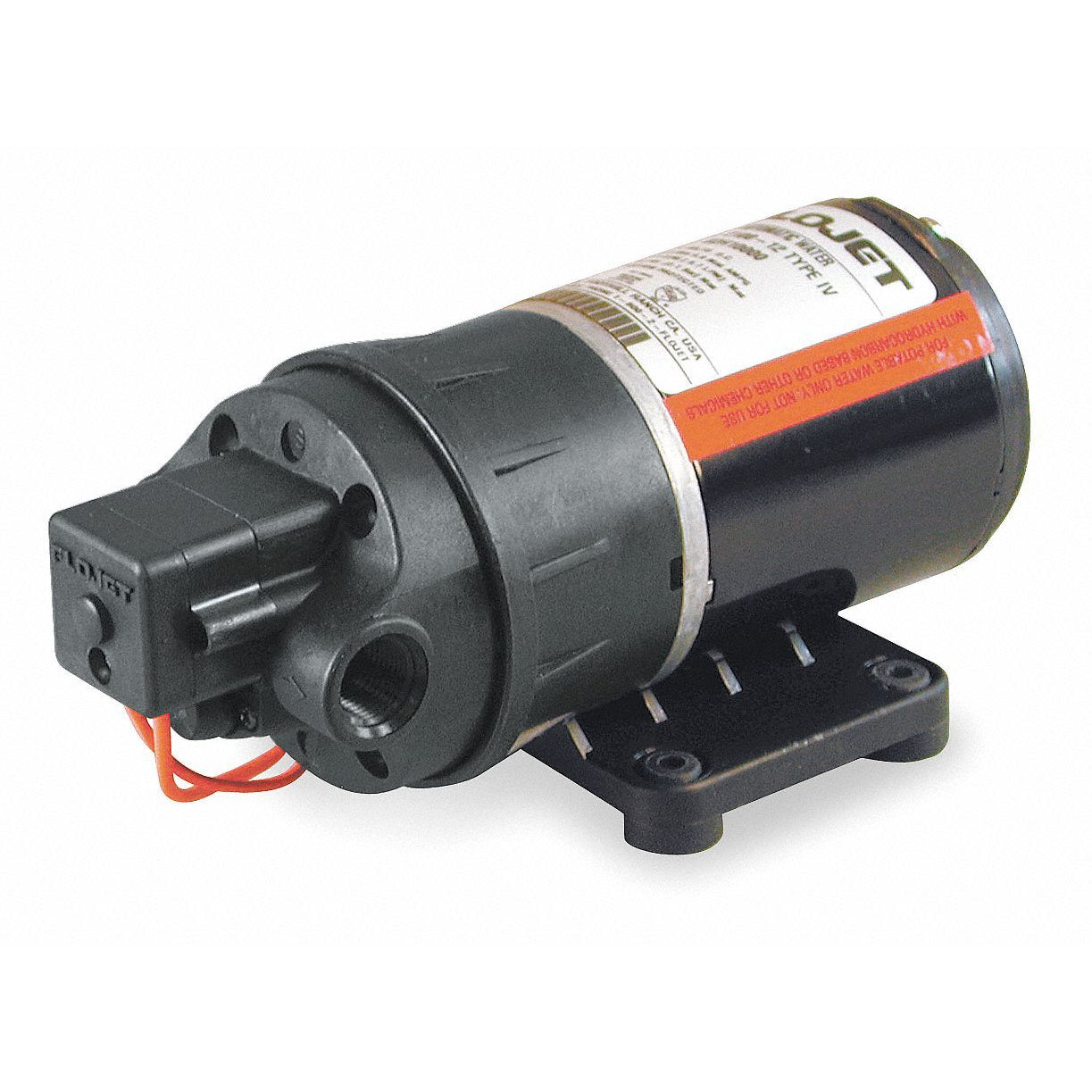 240 Volt 100 PSI Flojet Pump c/w Pressure Switch -  Carpet Cleaner Pump - Candor Services