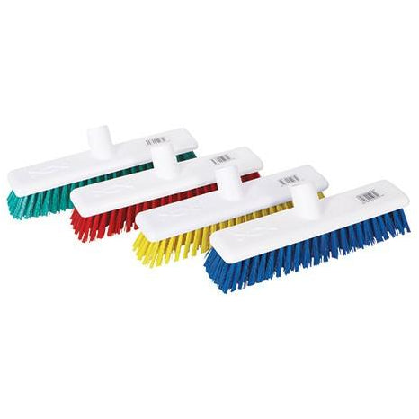 12" Stiff Bristles Hygiene Broom -  Janitorial Products - Candor Services