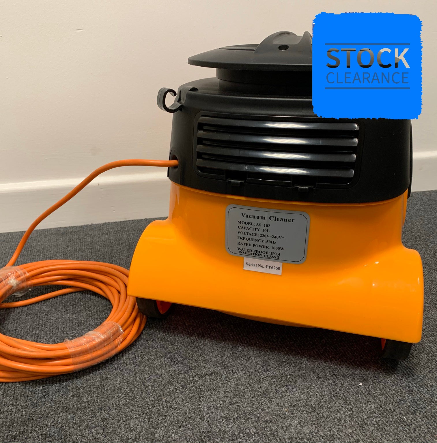 AS102 10 Litre Wet Vacuum 1000w - STOCK CLEARANCE