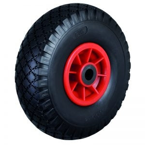 Numatic 250mm Dia Wheel with Grey Polyurethane Tyre