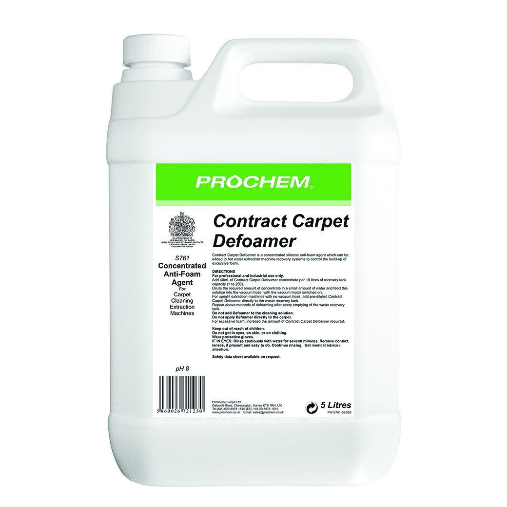 Prochem Contract Carpet Defoamer - Economical Anti-Foam Agent -  Chemical - Prochem