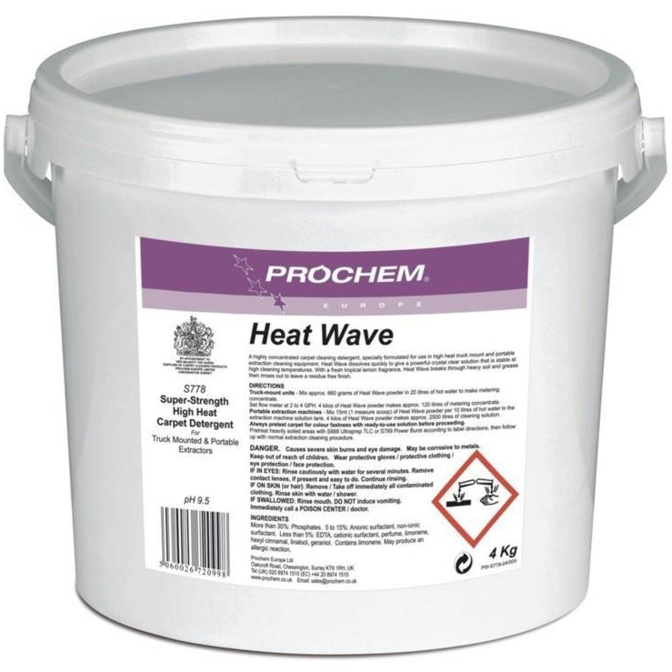 Prochem Heat Wave - Super-strength powder detergent -  Chemical - Prochem