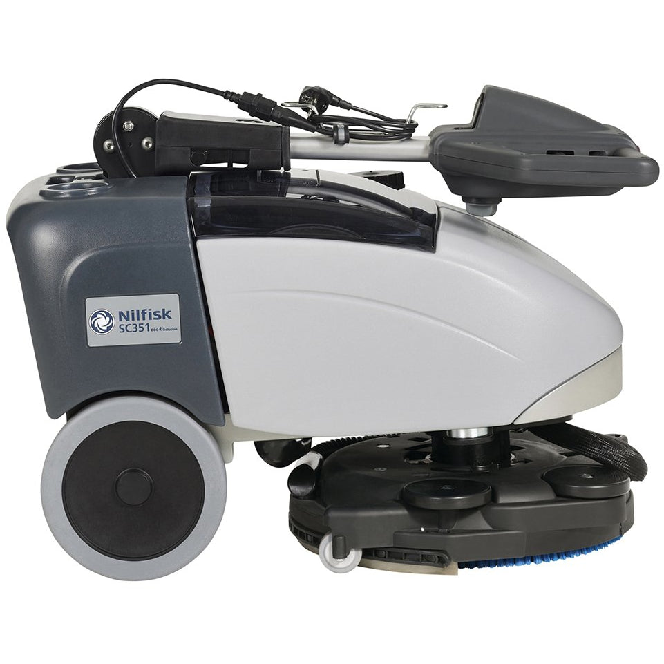 Nilfisk SC351 Compact walk behind scrubber dryer 12v -  Walk behind scrubber dryer - Nilfisk Alto