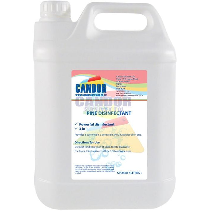 Candor 5L Pine Disinfectant -  Janitorial Products - Candor Services