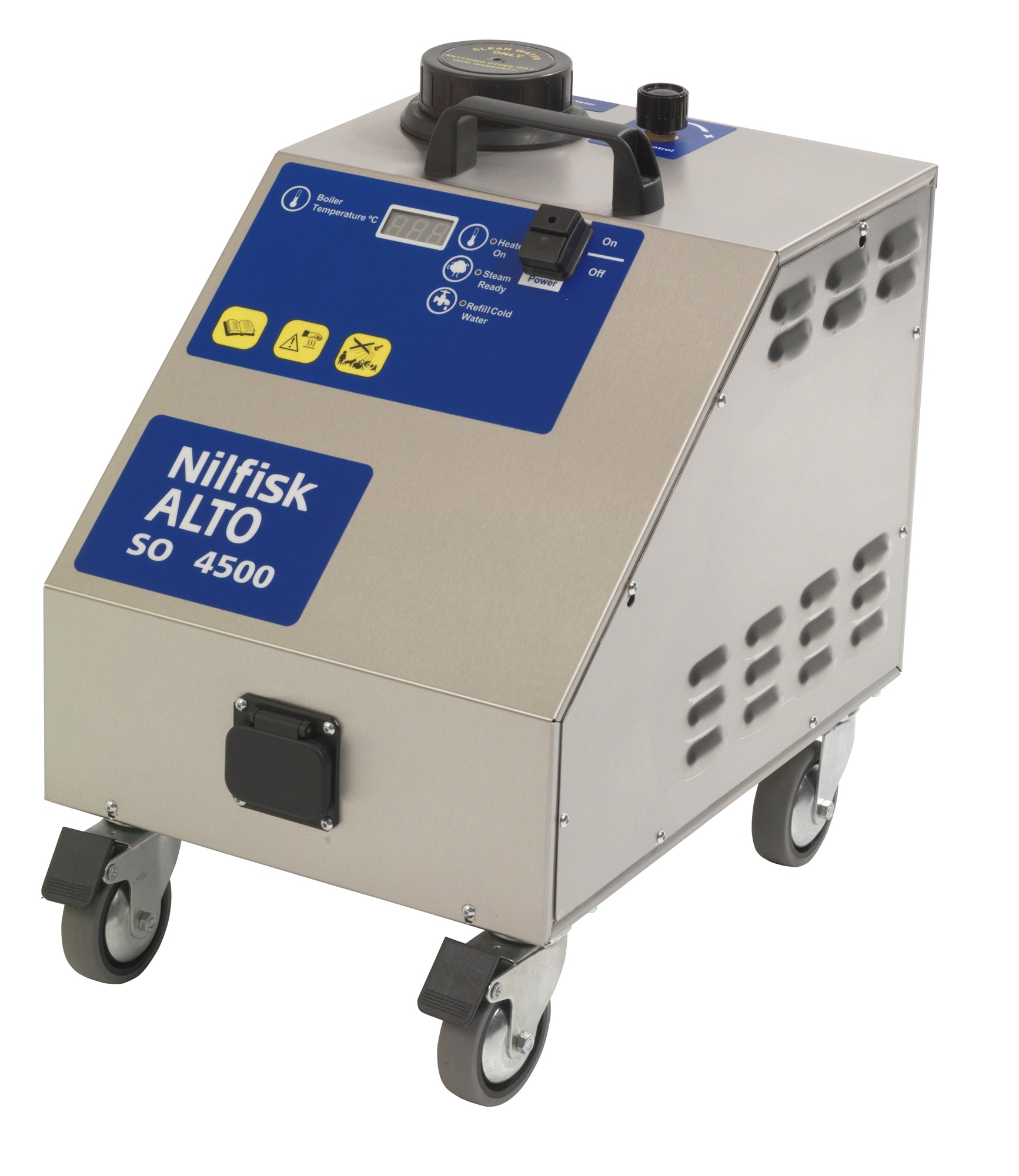 Nilfisk SO4500 Industrial Steamer - Maintain, Sanitise And Disinfect Professionally