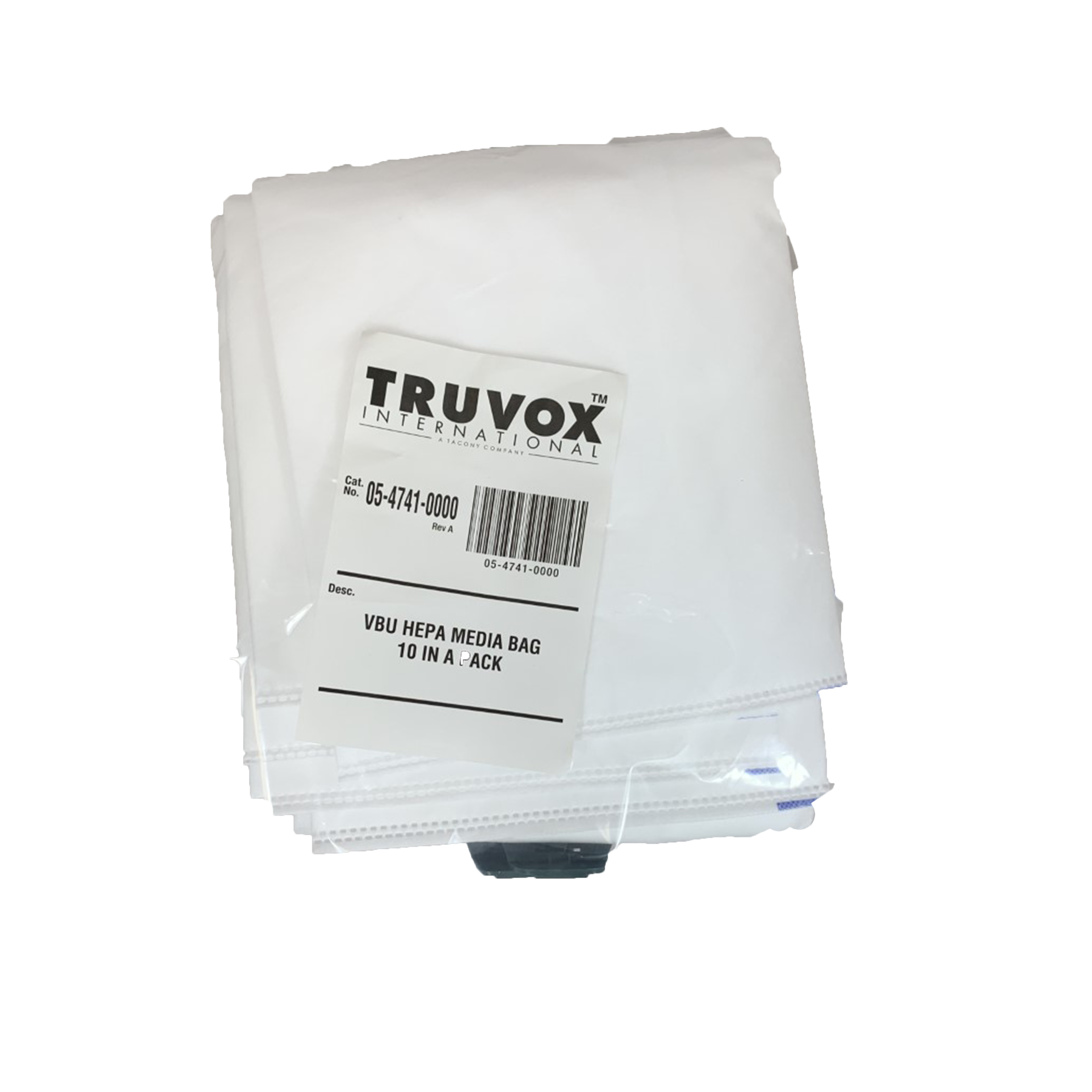 Truvox valet upright vacuum bags - Pack of 10 - Fits all VBU battery uprights