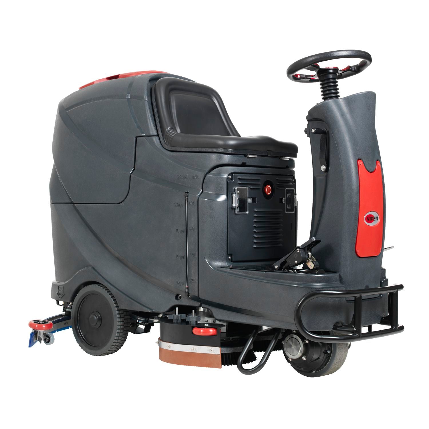 Viper AS710 R Ride On Scrubber Dryer 24V -  Ride on scrubber dryer - Viper