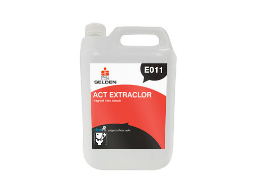 Selden ACT Extraclor Fragranced Thick Bleach - 5 litres