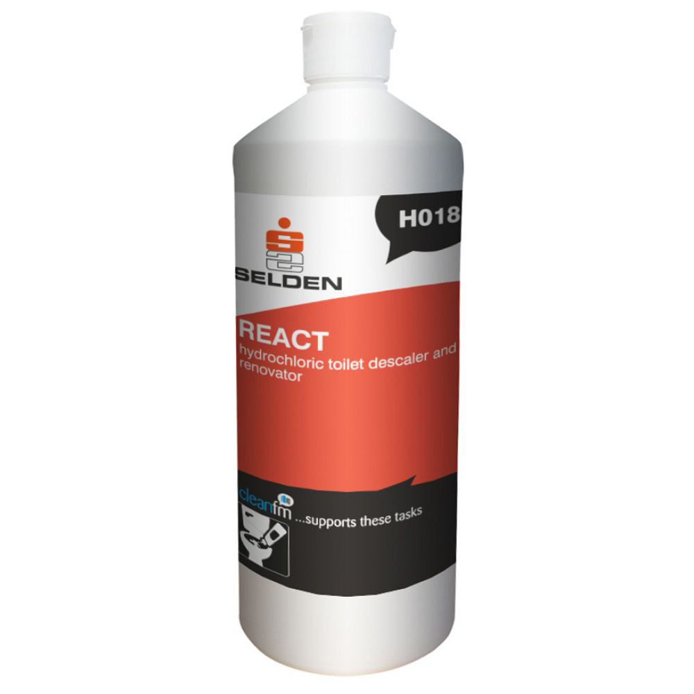 Selden React 750ml Toilet Cleaner And Descaler H018