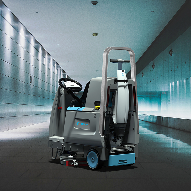 I-Drive (Lithium Ion Powered Scrubber Dryer)