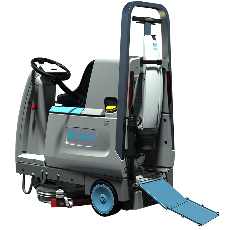 I-Drive (Lithium Ion Powered Scrubber Dryer)