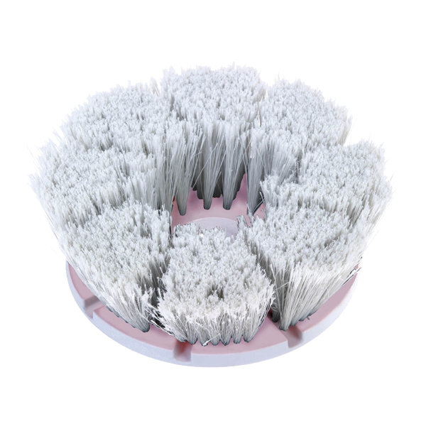 MotorScrubber flagged tipped long bristle delicate brush -  Portable Scrubber Brush - Motorscrubber