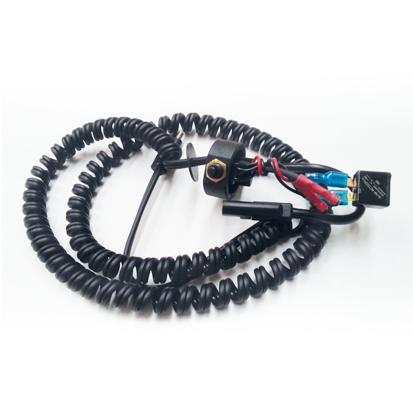 MotorScrubber on / off switch and wiring loom (125cm handle version) -  Portable Scrubber Switch - Motorscrubber