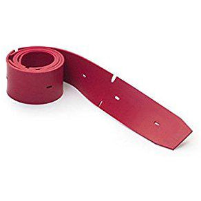 Viper Fang18 and Fang20 Front Squeegee blade - Neoprene (Red) -  Scrubber Dryer Squeegee - Viper