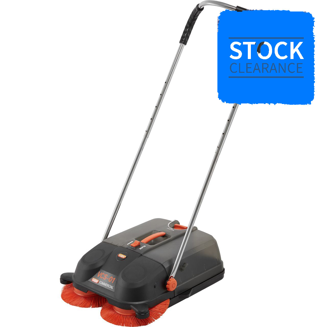 Vax VCS01 Walk Behind Push Sweeper - Brand New - STOCK CLEARANCE